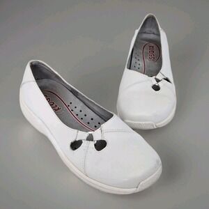 KLOGS White Nursing Clogs Comfort‎ Shoes Slip Resistant Career Size 7W
